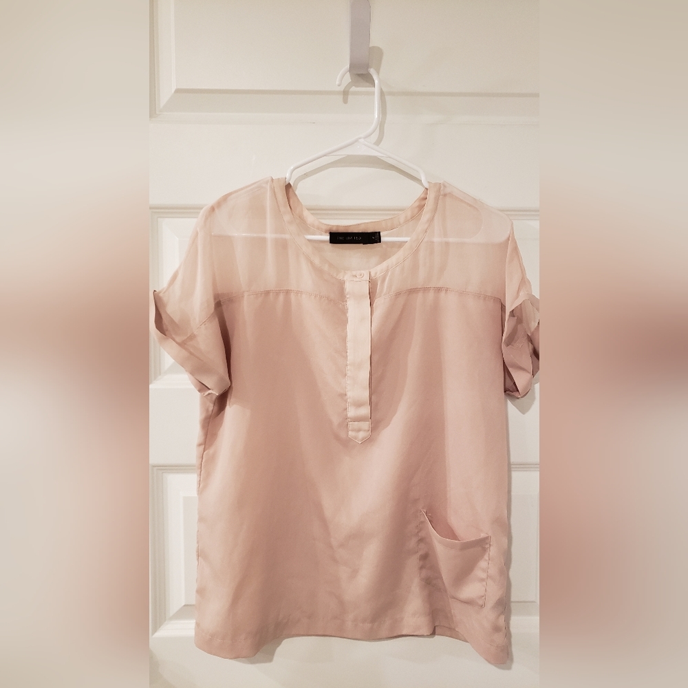 The Limited Sheer Blouse